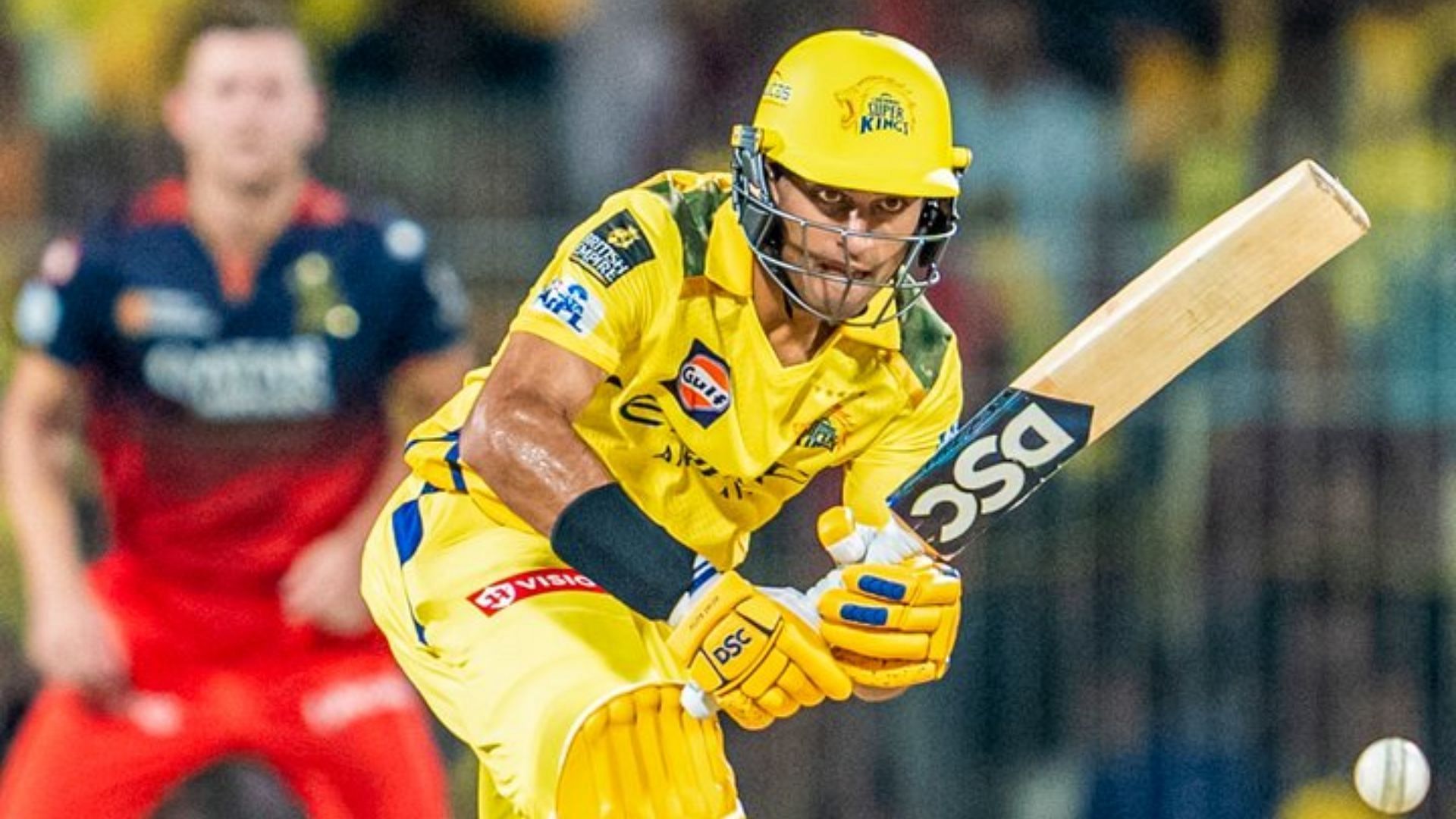 Rachin Ravindra during his knock against RCB in IPL 2025 - Source: CSK/X
